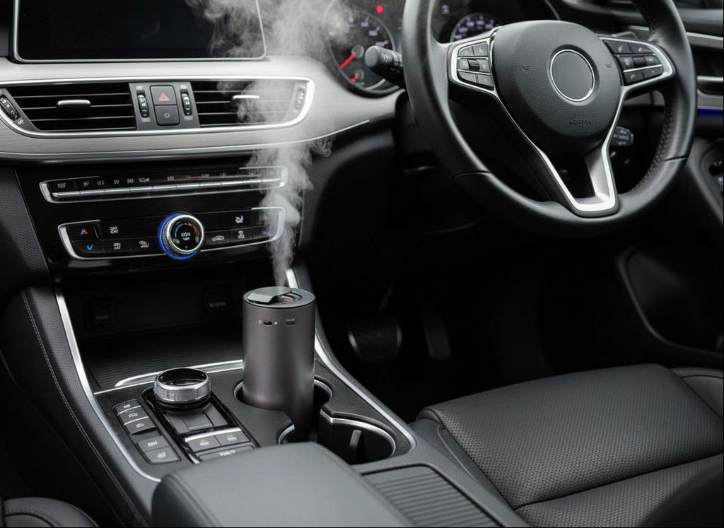 Difusor de auto recargable + 20ml de aroma de regalo